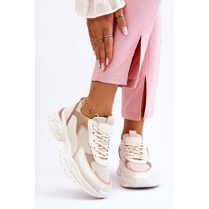 PG1 Scarpe Sportive Comode Da Donna Beige Alen 1