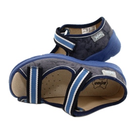 Scarpe per bambini Befado 869X159 blu navy blu grigio 7