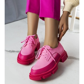 BM Scarpe rosa con suola massiccia di Kay 1
