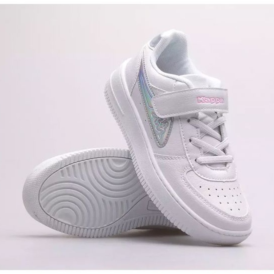 Kappa Bash Gc K Jr 260852GCK-1017 scarpe da bambino bianco 1