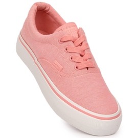 Sneakers platform rosa da donna Big Star LL274147 1