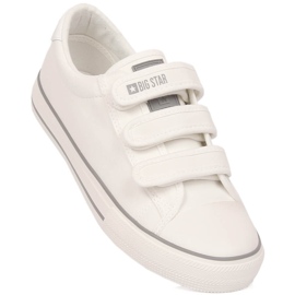 Sneakers con velcro Big Star bianche LL274A203 bianca 1