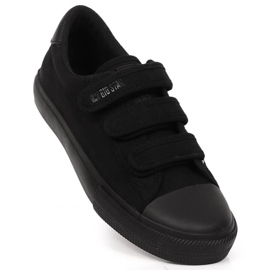 Sneakers nere con velcro Big Star LL274A204 nero 1