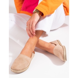Espadrillas leggere da donna Vinceza beige 1