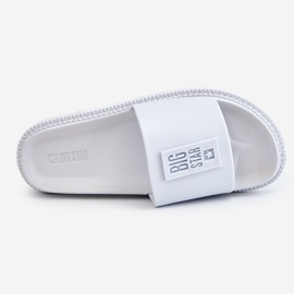 Pantofole da donna Big Star LL274428 Bianche bianco 1
