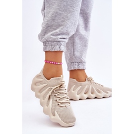 PG1 Sneakers Senza Lacci da Donna Beige Myles 2