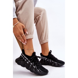 PG1 Sneakers Calzino Alla Moda Da Donna Nere Daxo nero 2