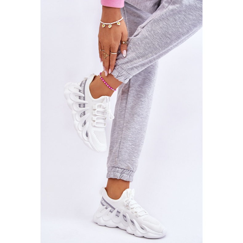 PG1 Sneakers Calzino Alla Moda Da Donna Bianche Daxo bianca 2