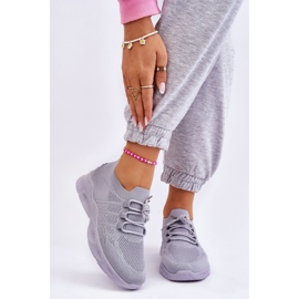 Scarpe sportive slip-on da donna grigio Ellison 1