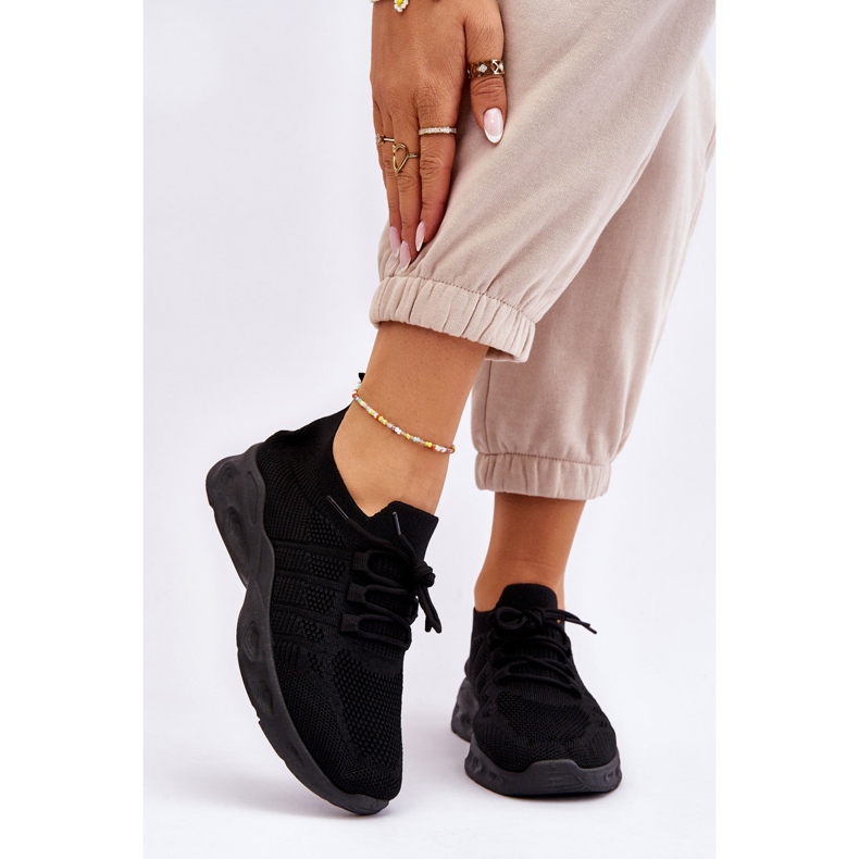 PG1 Scarpe sportive slip-on da donna nere Ellison nero 1