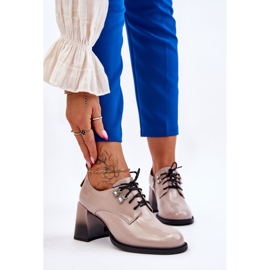 S.Barski Tacchi alti beige chiaro alla moda Darren 1