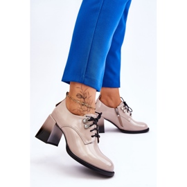 S.Barski Tacchi alti beige chiaro alla moda Darren 2