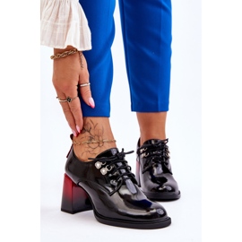 S.Barski Tacchi alti neri alla moda Darren nero 1