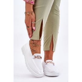 Alena Slip-On Sneakers Donna Con Abbellimento Bianco bianca 1
