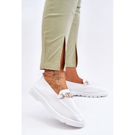 Alena Slip-On Sneakers Donna Con Abbellimento Bianco bianca 2