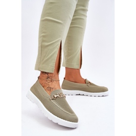 Sneakers Slip-On Da Donna Con Abbellimento Verde Alena 2