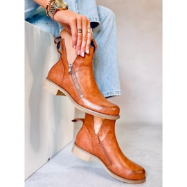 BM Stivali con taglio primaverile di Franco Camel marrone 2
