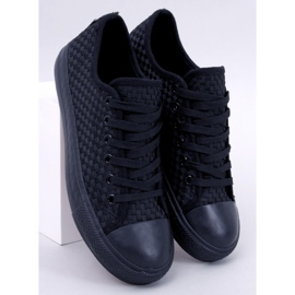 Sneakers Sears colore nero tinta unita 1