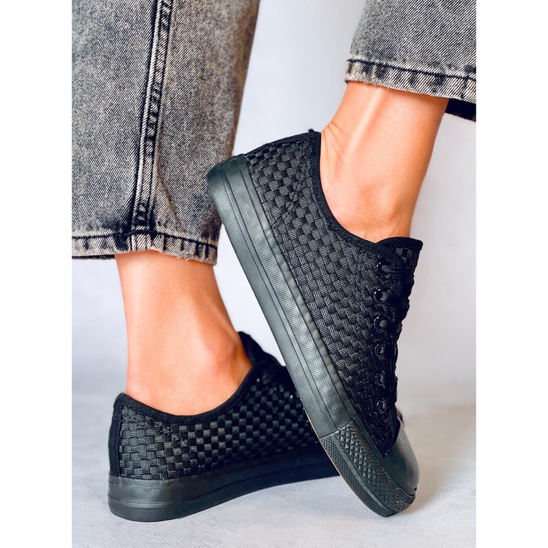 Sneakers Sears colore nero tinta unita 2