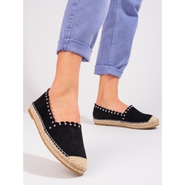 Espadrillas da donna Vinceza nere nero 1