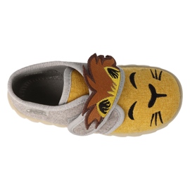 Scarpe per bambini Befado 465P109 grigio giallo 4
