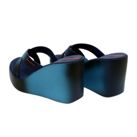 Ciabatte con zeppa Ipanema 83423 Colore Fem AI974 Blu/Blu blu navy 6