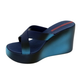 Ciabatte con zeppa Ipanema 83423 Colore Fem AI974 Blu/Blu blu navy 2