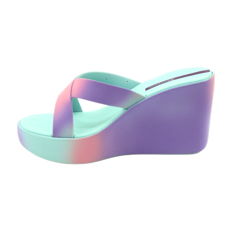 Sandali con zeppa Ipanema 83423 Colore Fem AI963 Verde/Lilla viola rosa 1