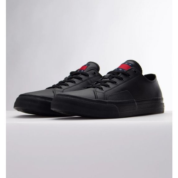 Scarpe Tommy Hilfiger Lace Vulc Ess M EM0EM01047 Bds nero 1