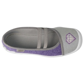 Scarpe per bambini Befado 116Y314 viola d'argento 2
