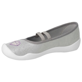 Scarpe per bambini Befado 116Y314 viola d'argento 3