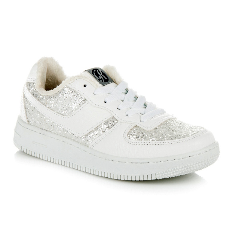 Kylie Calde scarpe da ginnastica grigio bianca 1