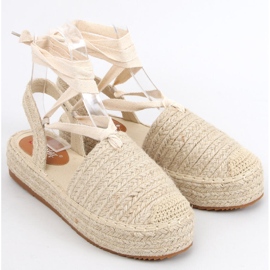 Sandali da donna espadrillas Seila Beige 1