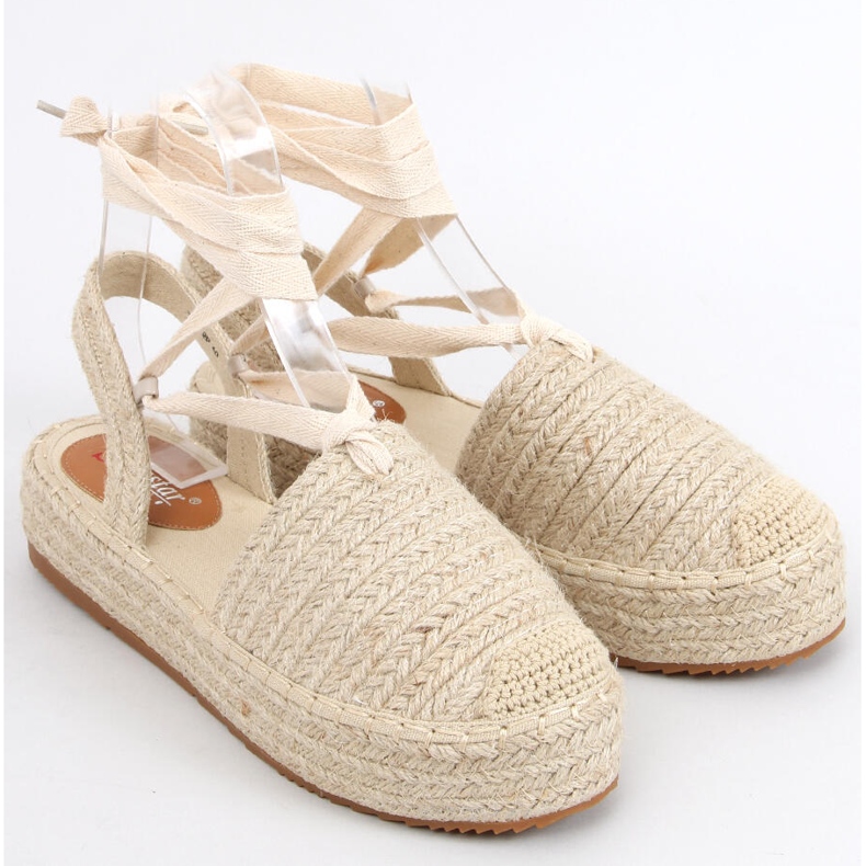 Sandali da donna espadrillas Seila Beige 1