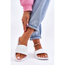 Pantofole Big Star alla moda femminile LL274A159 bianco 2