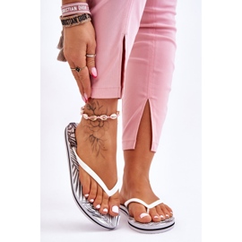 Infradito alla moda da donna Big Star LL274818 Bianco 1