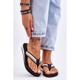 Infradito da donna con piattaforma Big Star LL274781 nero 1