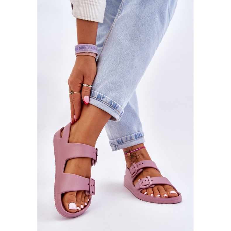 Sandali leggeri da donna Big Star LL274744 Viola 2