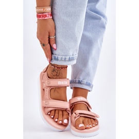 Sandali con plateau sportivi da donna Big Star LL274788 Rosa 2