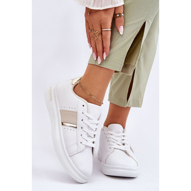PG1 Scarpe Sportive Piattaforma Donna Bianche Soris bianco 1