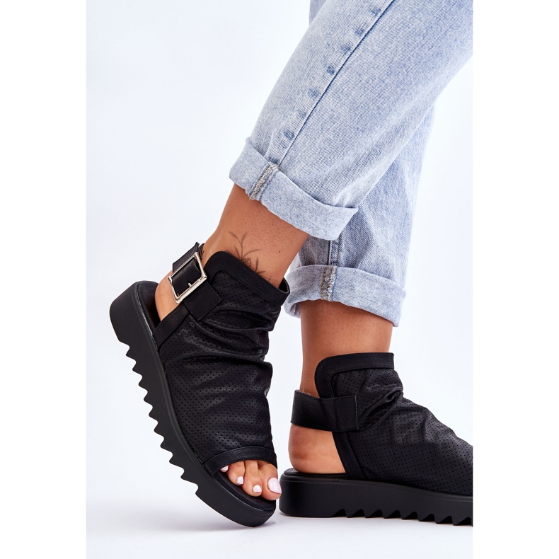 BM Adonis Sandali Stivaletti Donna Neri nero 2