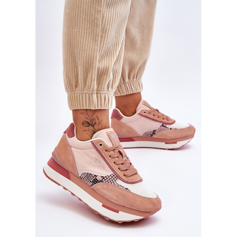 Sneakers alla moda Memory Foam System Big Star LL274366 Rosa 2