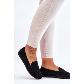 FC3 Mocassini Classici In Pelle Scamosciata Da Donna Ivana Nera nero 2