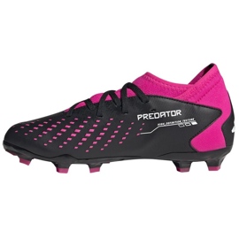 Scarpe da calcio Adidas Predator Accuracy.3 Fg Jr GW4609 nero nero 1