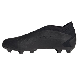 Scarpe da calcio Adidas Predator Accuracy.3 Ll Fg M GW4598 nero nero 1