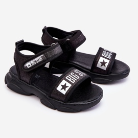 Sandali con velcro per bambini Big Star LL374192 Neri nero 1