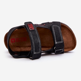 Sandali Velcro Leggeri Per Bambini Big Star LL374141 Neri nero 1