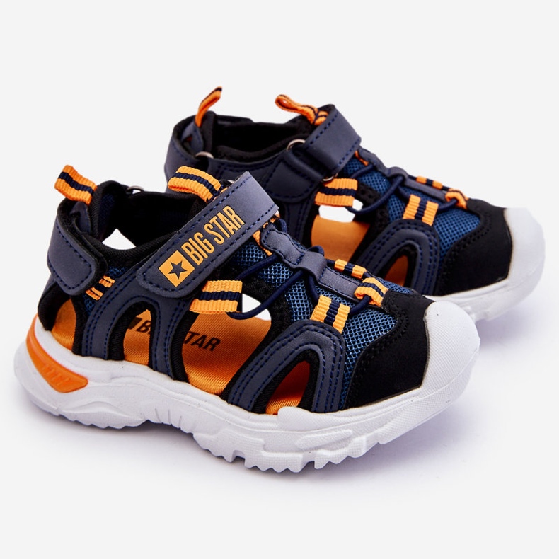 Sandali leggeri per bambini Big Star LL374212 Blu navy 1