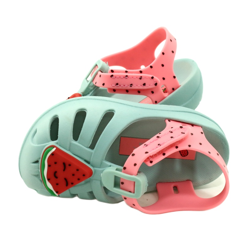 Sandali per bambini Ipanema 83353 AH745 verde rosa 5