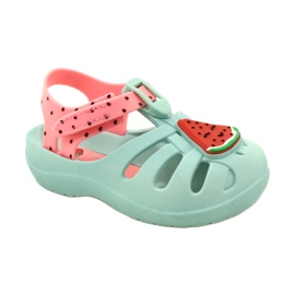 Sandali per bambini Ipanema 83353 AH745 verde rosa 1